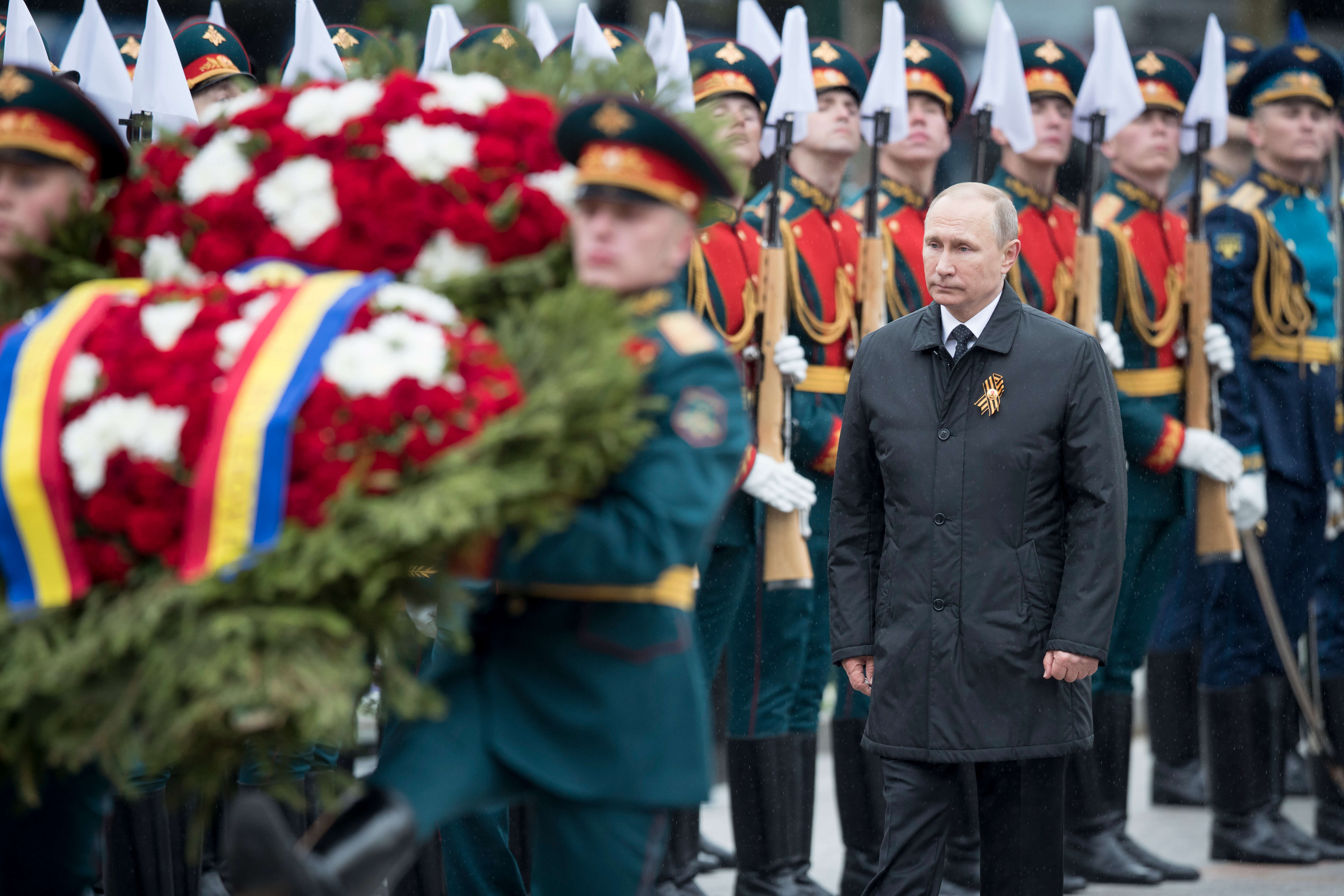 Russia celebrates Nazi Germany’s defeat on Victory Day, May 9, 2017. (Photo: AP)